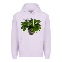 Lilac Peace Lily Premium Hoodie - LillyAllenDesigns