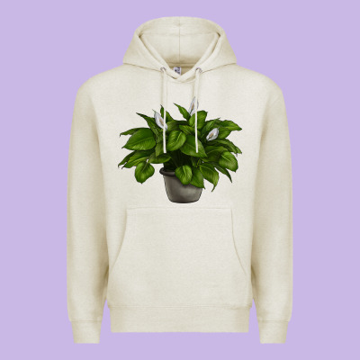 Peace Lily Premium Hoodie Designed By Lillyallendesigns