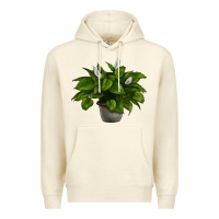 Sandshell Peace Lily Premium Hoodie - LillyAllenDesigns