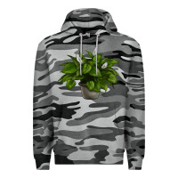 Slate Camo Peace Lily Premium Hoodie - LillyAllenDesigns
