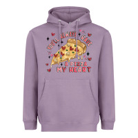 Lavender you'll always have a pizza my heart Heavyweight Hoodie - MaliasSmallBusiness