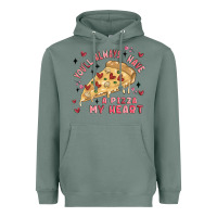 Sage you'll always have a pizza my heart Heavyweight Hoodie - MaliasSmallBusiness