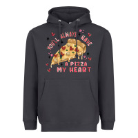 Smoke you'll always have a pizza my heart Heavyweight Hoodie - MaliasSmallBusiness