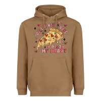 Toasted Coconut you'll always have a pizza my heart Heavyweight Hoodie - MaliasSmallBusiness