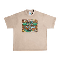 French Oak grateful cross Urban Heavy Tee - BarkalooDesign