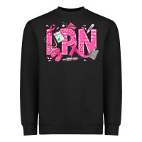Breast Cancer Lpn Licensed Practical Nurse Heavyweight Sweatshirt | Teevron