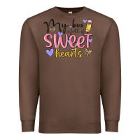 Chestnut my bus full of sweet hearts Premium Sweatshirt - MaliasSmallBusiness