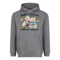 Storm reading is dreaming with your eyes open Heavyweight Hoodie - MaliasSmallBusiness