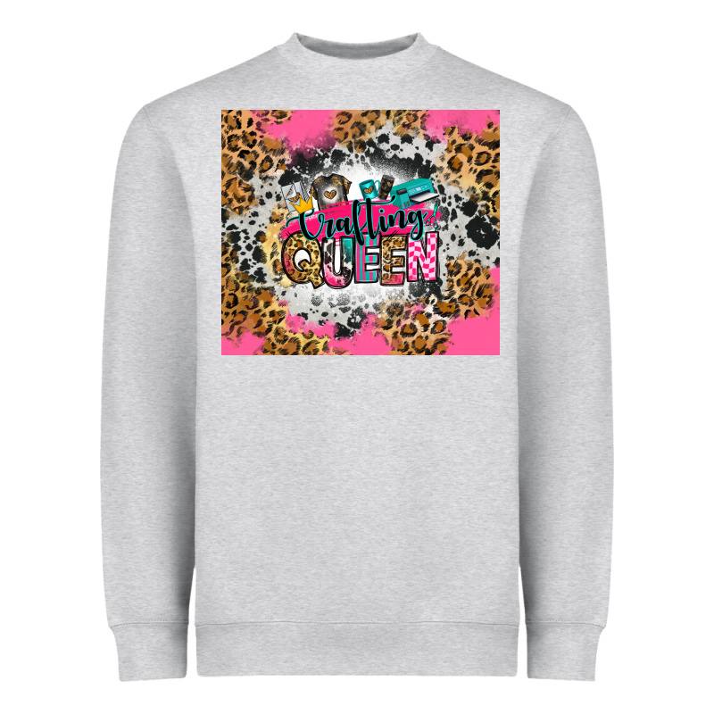 Crafting Queen Heavyweight Sweatshirt by Zillion Design Studio | Teevron