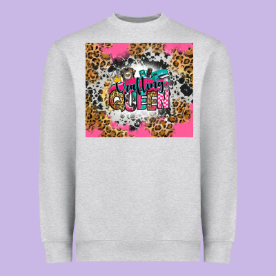 Crafting Queen Heavyweight Sweatshirt Designed By Zillion Design Studio