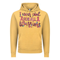 Vintage Mustard i wear pink for all warriors Vintage Hoodie - JahusDesignShop