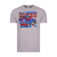 Vintage Zinc American heart southern soul truck 4th of july Vintage Tee - CowGirlArtShop