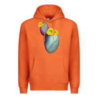 Carrot Opunthia Santa Rita Cactus Premium Hoodie - LillyAllenDesigns