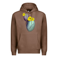 Chestnut Opunthia Santa Rita Cactus Premium Hoodie - LillyAllenDesigns