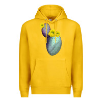 Lemon Opunthia Santa Rita Cactus Premium Hoodie - LillyAllenDesigns