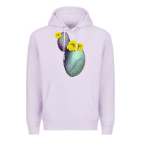 Lilac Opunthia Santa Rita Cactus Premium Hoodie - LillyAllenDesigns