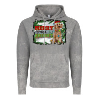 Cloud Rock merry and bright cockapoo Vintage Hoodie - RanaPortraitStore