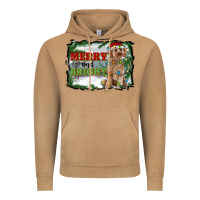 Vintage Camel merry and bright cockapoo Vintage Hoodie - RanaPortraitStore