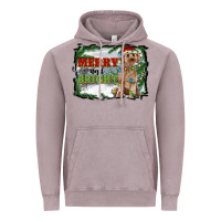 Vintage Zinc merry and bright cockapoo Vintage Hoodie - RanaPortraitStore