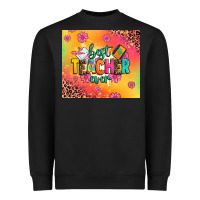 Black best teacher ever Heavyweight Sweatshirt - Zillion Design Studio