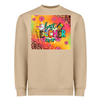 Best Teacher Ever Heavyweight Sweatshirt | Teevron