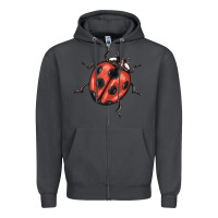 Smoke ladybug Zipper Hoodie - BarkalooDesign