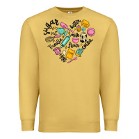 Antique Gold vanilla eggs sugar cocoa and kitchen heart Premium Sweatshirt - MaliasSmallBusiness