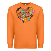 Carrot vanilla eggs sugar cocoa and kitchen heart Premium Sweatshirt - MaliasSmallBusiness