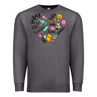 Charcoal Heather vanilla eggs sugar cocoa and kitchen heart Premium Sweatshirt - MaliasSmallBusiness