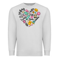 Dove Grey vanilla eggs sugar cocoa and kitchen heart Premium Sweatshirt - MaliasSmallBusiness