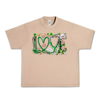 Burro st.patricks love nurse Urban Heavy Tee - RacoonDesign
