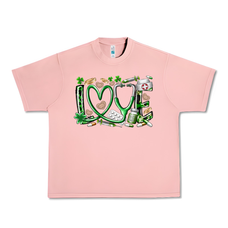 St.patricks Love Nurse Urban Heavy Tee by RacoonDesign | Teevron