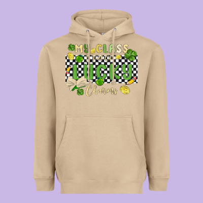 My Class Is Full Of Lucky Charms Heavyweight Hoodie Designed By Maliassmallbusiness