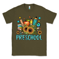 Army Green preschool Classic Tee - JahusDesignShop