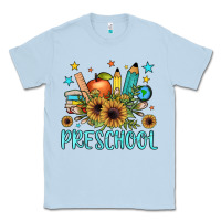 Dusty Blue preschool Classic Tee - JahusDesignShop