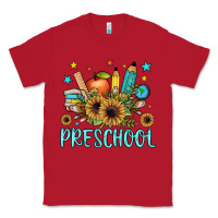 Red preschool Classic Tee - JahusDesignShop