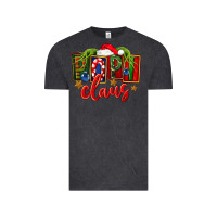 Vintage Black Christmas popi claus Vintage Tee - FaDigitalArtStudio