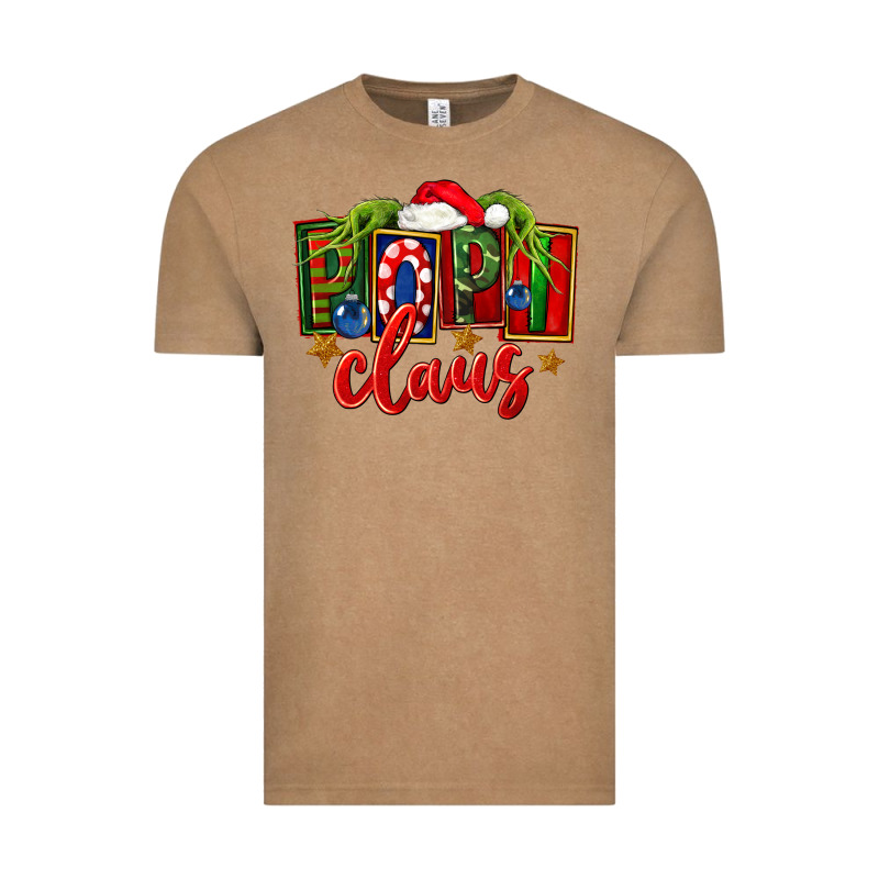 Christmas Popi Claus Vintage Tee by FaDigitalArtStudio | Teevron
