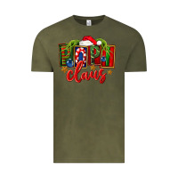 Vintage Olive Christmas popi claus Vintage Tee - FaDigitalArtStudio