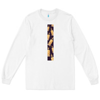 White Halloween Key Fob Long Sleeve Tee - BundleAndBundleShop
