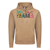 Vintage Coffee twin mama with flowers Vintage Hoodie - texasbilliewilder
