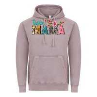 Vintage Zinc twin mama with flowers Vintage Hoodie - texasbilliewilder