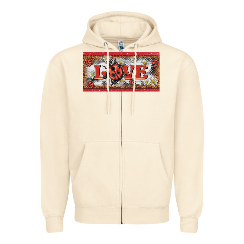 Love Ladybug    License Plate Template Zipper Hoodie by BarkalooDesign | Teevron