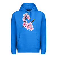 True Royal Peach Blossom Illustrations Premium Hoodie - LillyAllenDesigns