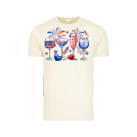 Vintage Arctic 4th of July wine glasses Vintage Tee - Neo Western