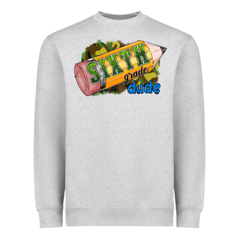 Sixth Grade Dude Heavyweight Sweatshirt by RanaPortraitStore | Teevron