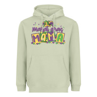 Matcha mardi gras mama Heavyweight Hoodie - MaliasSmallBusiness