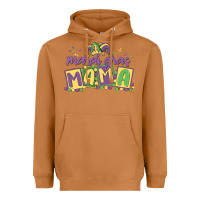 Meerkat mardi gras mama Heavyweight Hoodie - MaliasSmallBusiness
