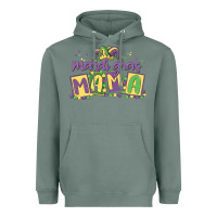 Sage mardi gras mama Heavyweight Hoodie - MaliasSmallBusiness