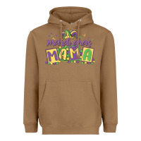 Toasted Coconut mardi gras mama Heavyweight Hoodie - MaliasSmallBusiness